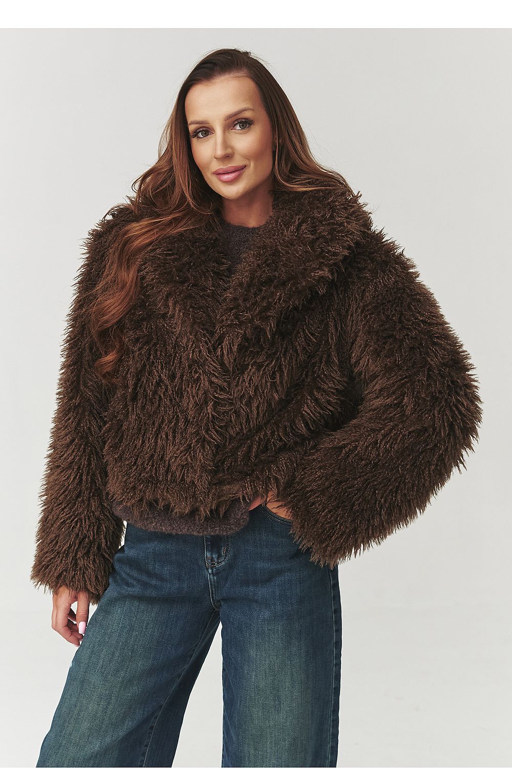 Jacket model 219749 Makadamia