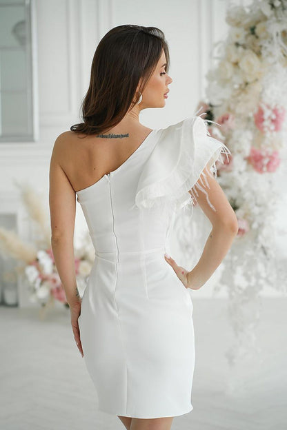  Short dress model 197239 Bicotone 