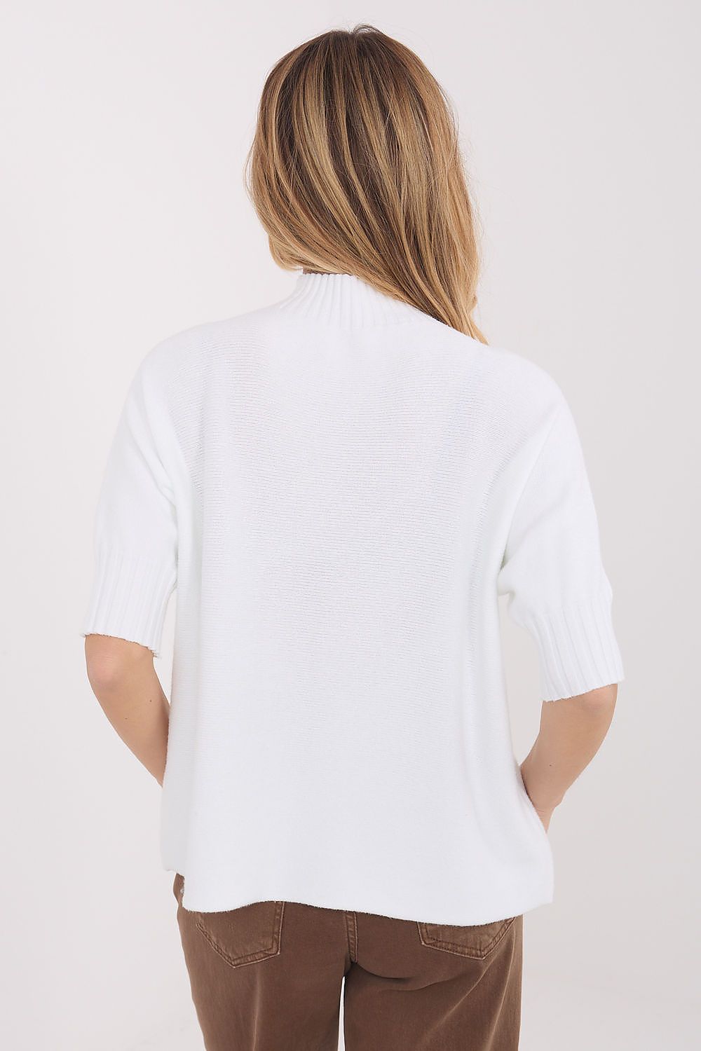  Short sleeve sweater model 222580 Italy Moda 