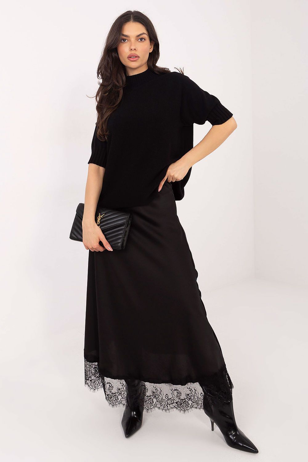  Short sleeve sweater model 222584 Italy Moda 