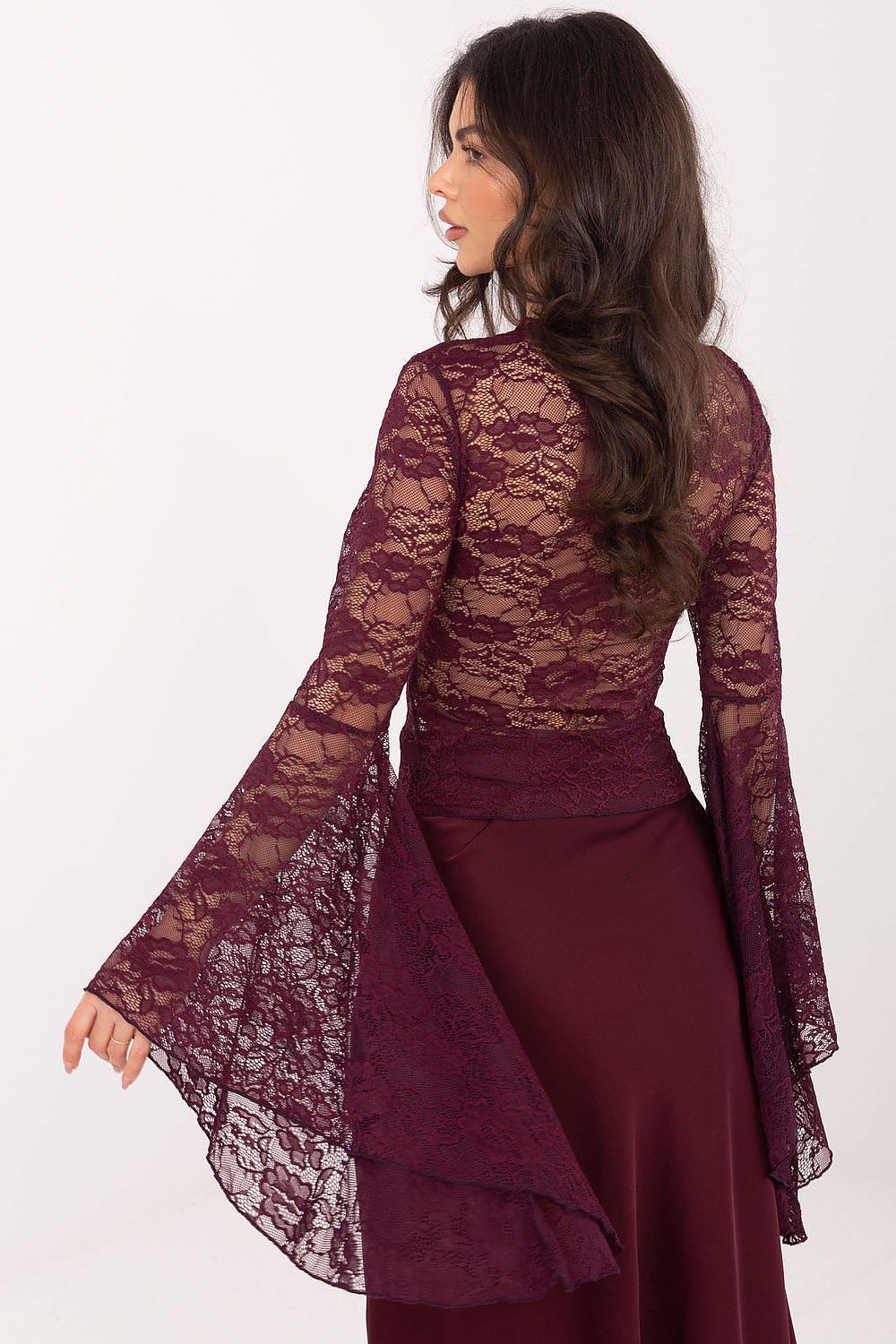  Lace blouse model 222813 Factory Price 