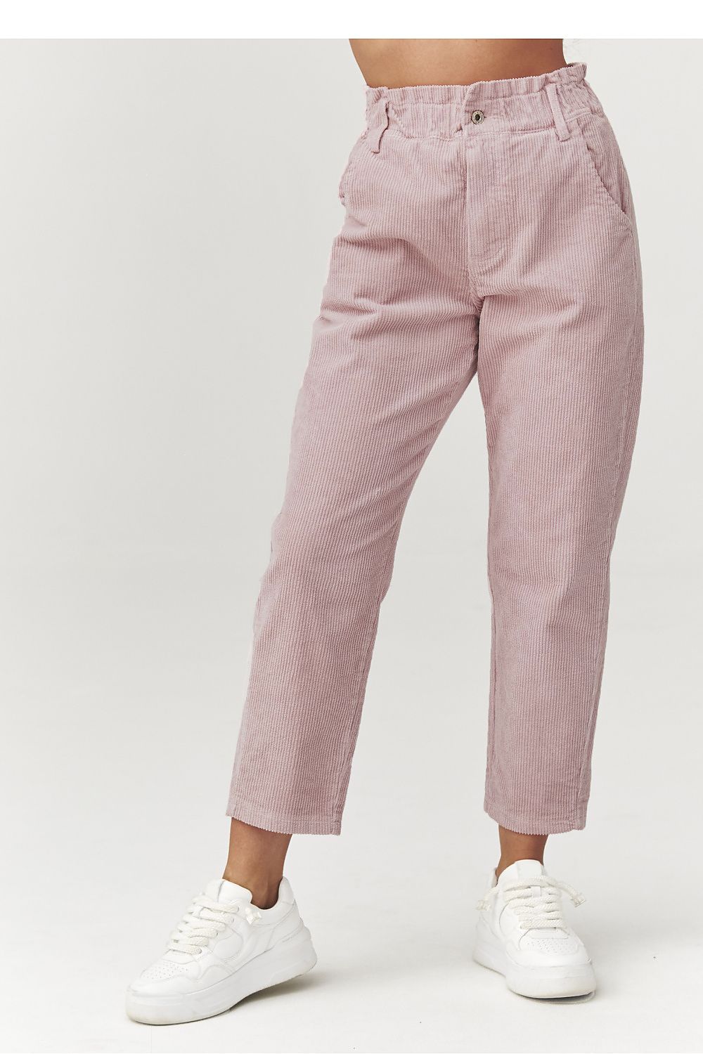  Women trousers model 223241 Makadamia 