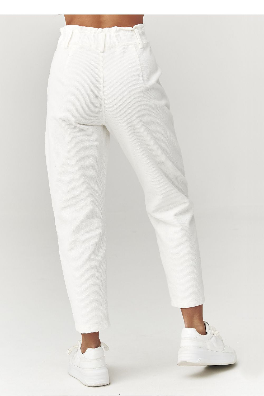  Women trousers model 223242 Makadamia 
