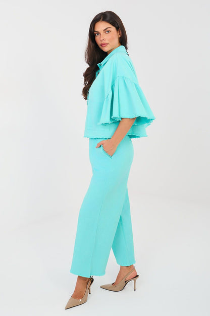  Women trousers model 223770 Italy Moda 