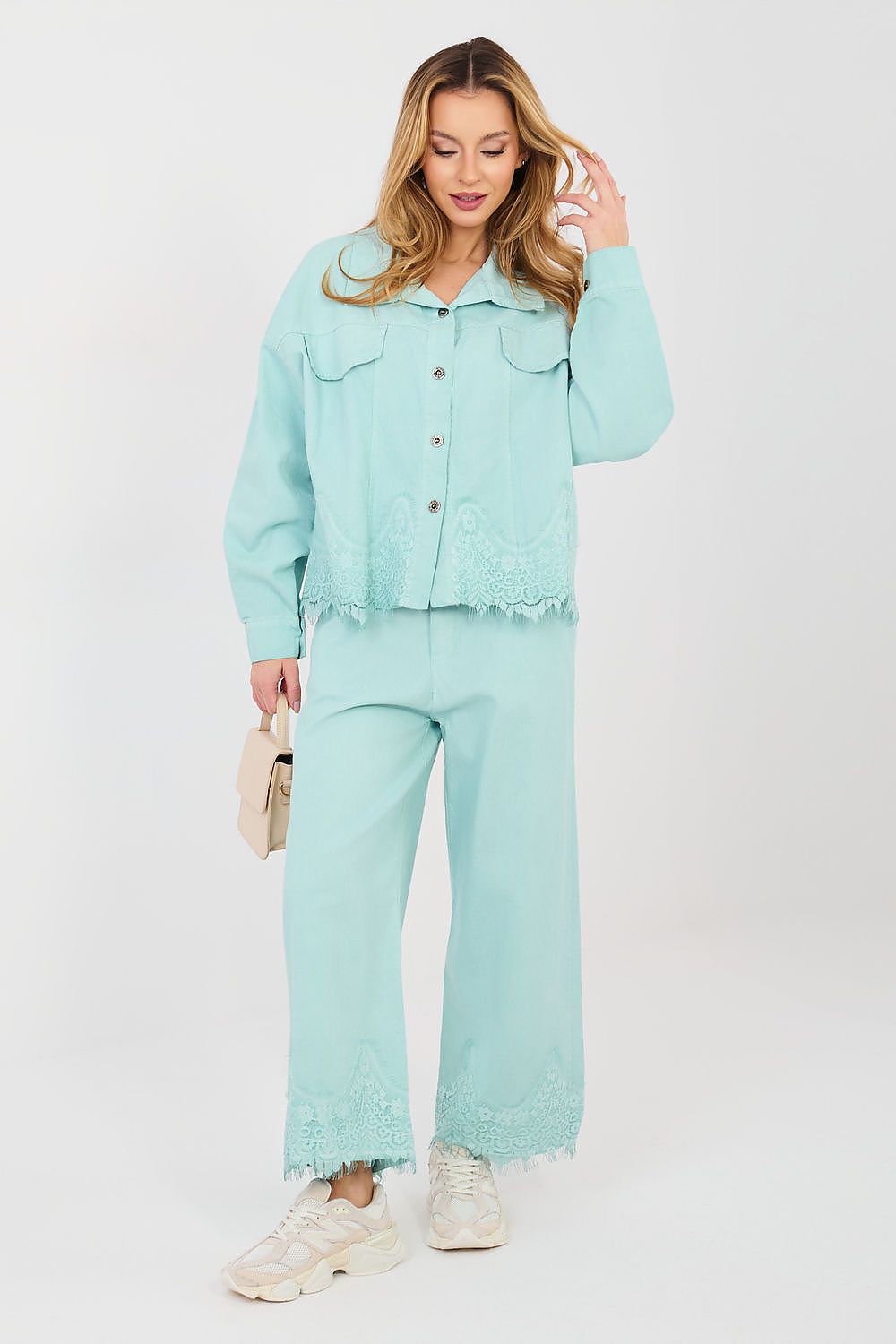  Denim jacket model 223945 Rue Paris 