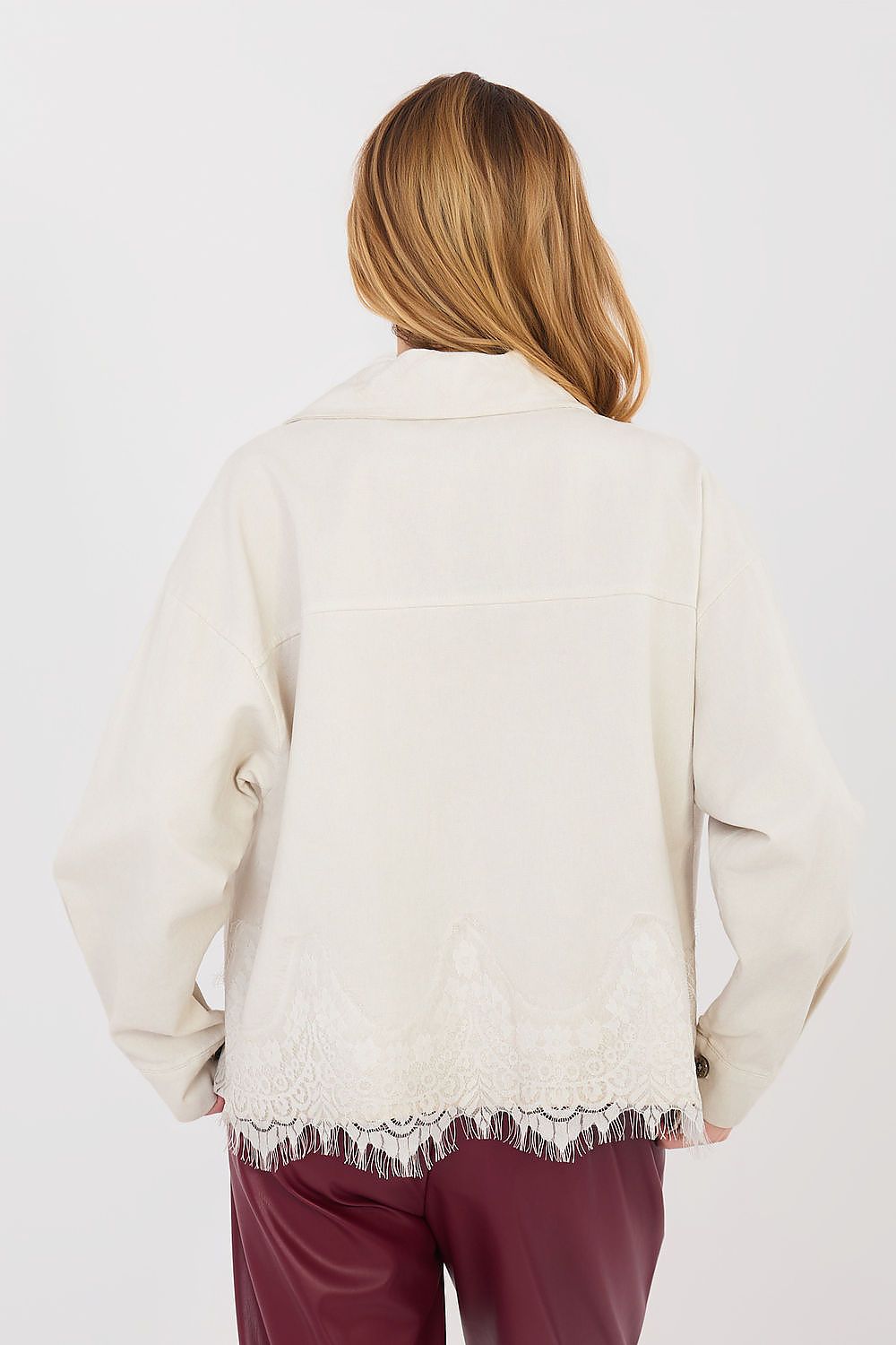  Denim jacket model 223947 Rue Paris 