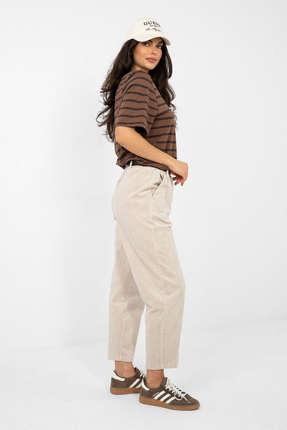  corduroy trousers model 224053 Italy Moda 
