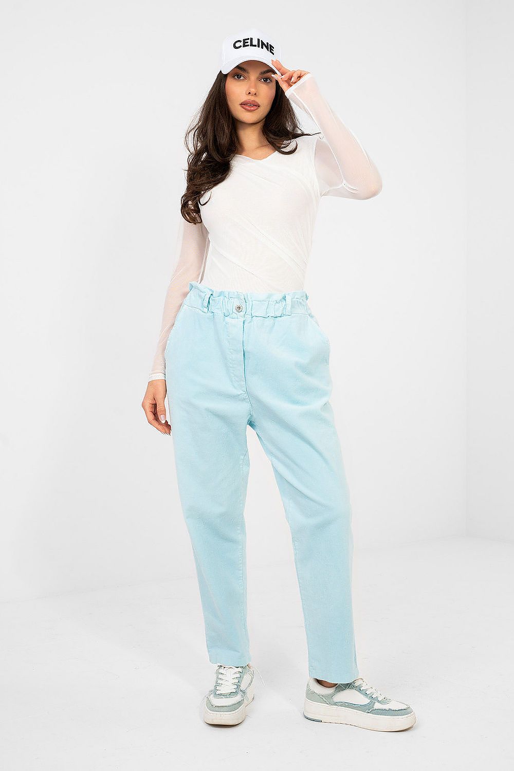  corduroy trousers model 224842 Italy Moda 