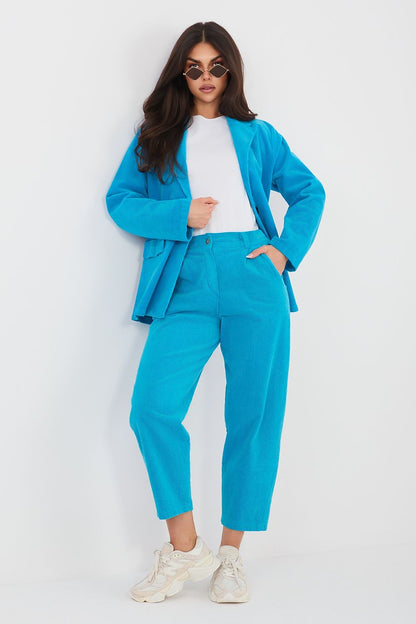  corduroy trousers model 225086 Rue Paris 